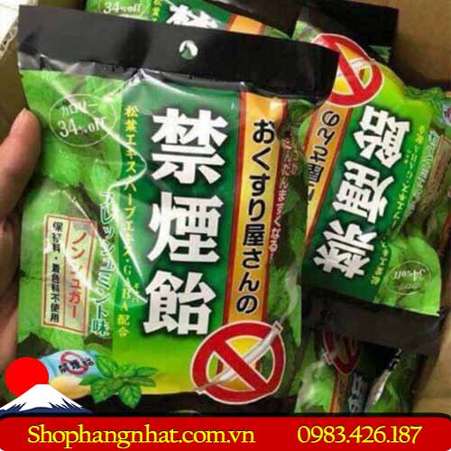 Kẹo cai thuốc lá thảo mộc 70g