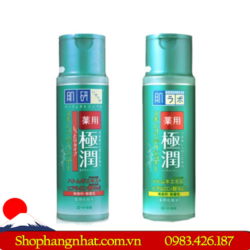 Nước hoa hồng Hada Labo Super Hyaluronic Acid Lotion Nhật Bản 170ml