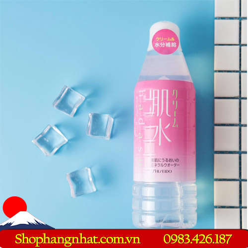 Nước hoa hồng Hadasui Shiseido Nhật Bản 400ml