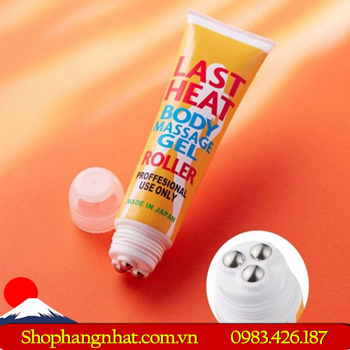 Gel tan mỡ Last Heat Body Massage Gel Roller Nhật Bản an toàn