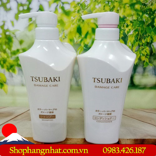 Dầu gội Shiseido Tsubaki trắng Nhật Bản tốt cho tóc