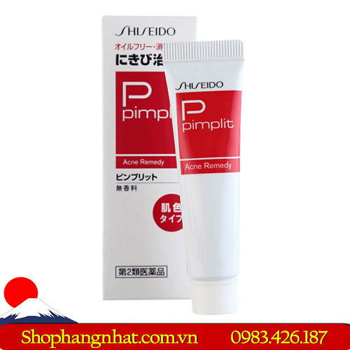 Kem trị mụn Shiseido Pimplit Nhật Bản trắng da