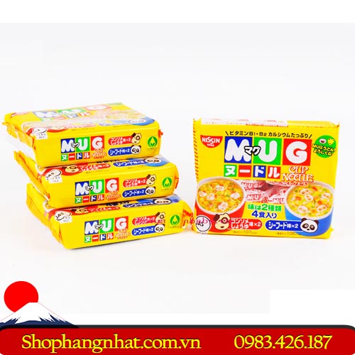 Mì trẻ em Mug Nissin