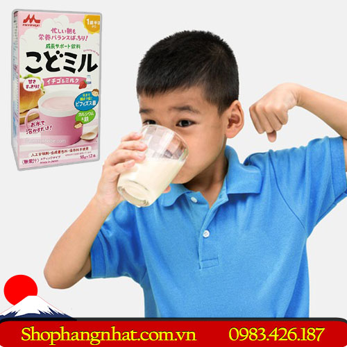 Sữa dinh dưỡng Morinaga Kodomil 12 gói X 18g