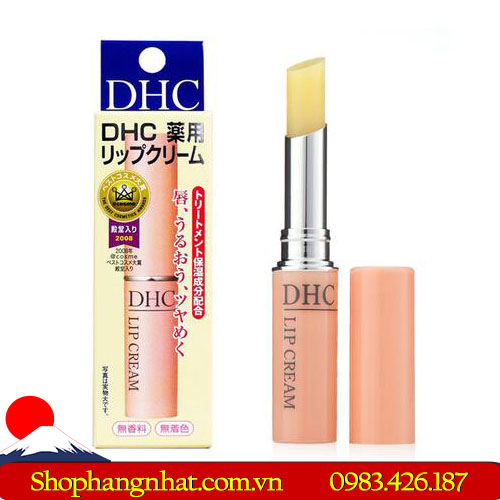 Son dưỡng môi DHC Lip Cream Nhật Bản trị thâm