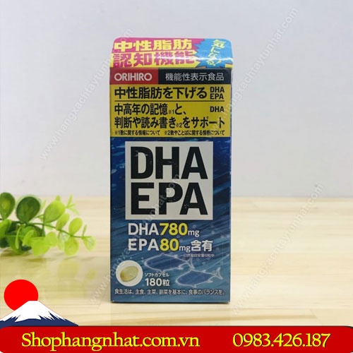 Viên uống DHA EPA Orihiro Giúp Não Hoạt Động Tốt Hơn