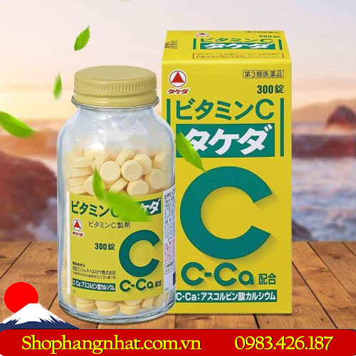 Viên uống vitamin C 2000mg Takeda 300 viên
