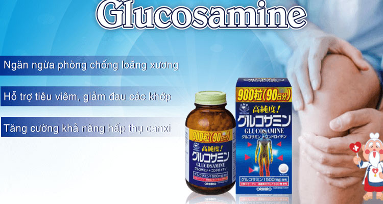 Chữa bệnh viêm khớp bằng viên uống Glucosamin đảm bảo an toàn