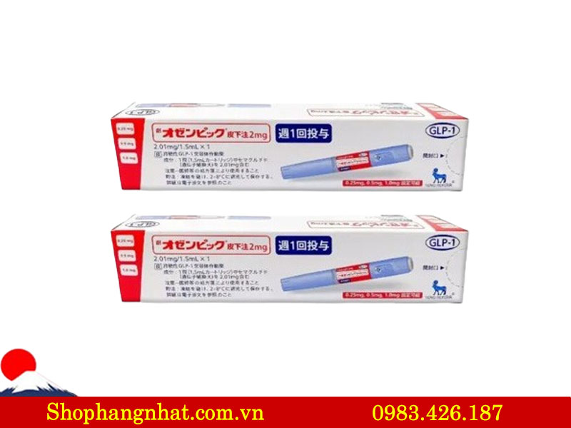 bút tiêm giảm cân của nhật ozempic